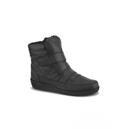 TSF Men Casual Wedge-Heeled Leather Winter Boots