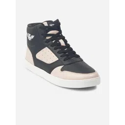 ID Men Colourblocked Leather Sneakers