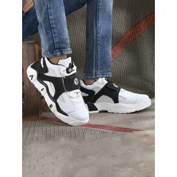 ARIVO Men Colourblocked Nubuck Sneakers