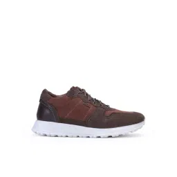 Woodland Men's GC 2805118R Rust Brown Sneakers