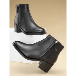 Red Tape Women Leather Chelsea Boots