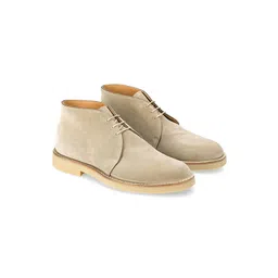 ITALIAN SHOES CO Men Maben Chukka Leather Boots