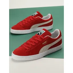 Puma Men's Suede Classic XXI Red Casual Sneakers