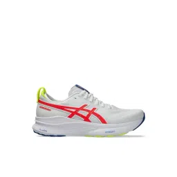 Asics Men's GEL-KAYANO 32 ATC White & Flash Coral Running Shoes