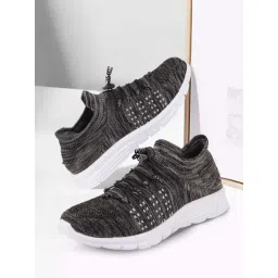 Fausto Men's Grey Running Shoes