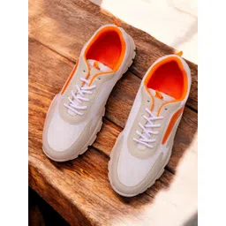 The Roadster Lifestyle Co. Men Colourblocked Casual Lace-Ups Sneakers