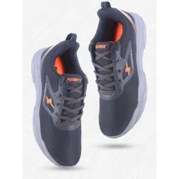Sparx Men Grey Mesh Running Shoes