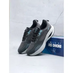 Asian Men's TITAN-05 Dark Grey & Blue Running Shoes