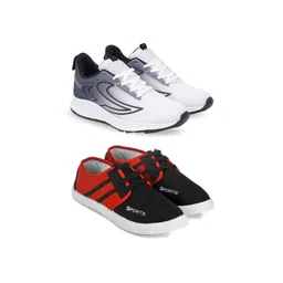 DRACKFOOT Men Running Non-Marking Shoes