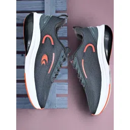 Allen Cooper Men's Grey Running Shoes