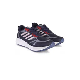 SZN Men Navy Blue Mesh Sports Shoes