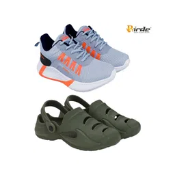BIRDE Men Mesh Running Non-Marking Shoes