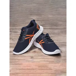 Spotwalk Men Lightweight Textured Lace-Ups Sneakers