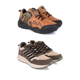 DRACKFOOT Men Non-Marking Running Sports Shoes