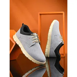 Killer Men Lightweight Round Toe Lace-Ups Sneakers