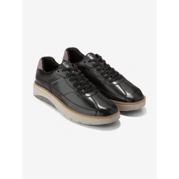 Cole Haan Men GRANDPRO FEATHERARC BIKE TOE Black Sneakers