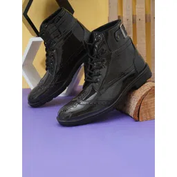 ARIWA Men Casual Block-Heeled Regular Boots