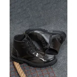 Killer Men Lace Up High Top Boots