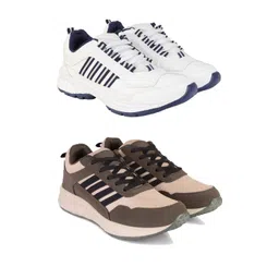 DRACKFOOT Men Non-Marking Running Sports Shoes