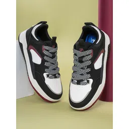 Red Tape Men Colourblocked PU Sneakers