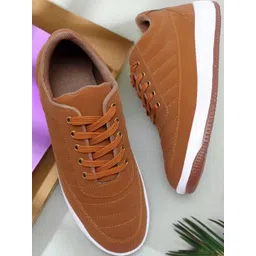 Groofer Men Walking Lace Up Marking Shoes