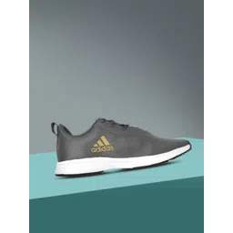 ADIDAS Men Grey Woven Design Gambito Running Shoes