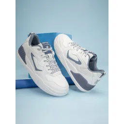 Red Tape Men Colourblocked Round Toe Memory Foam Sneakers