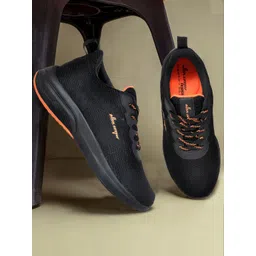 Allen Cooper Men Mesh Running Non-Marking Sports Shoes