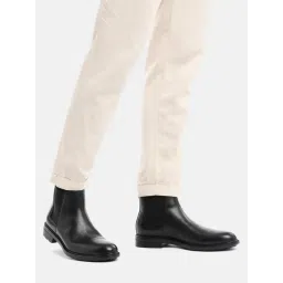 Geox Men's U Walk Pleasure A Black Chelsea Boots