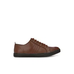 Carlo Romano Men's Brown Casual Sneakers