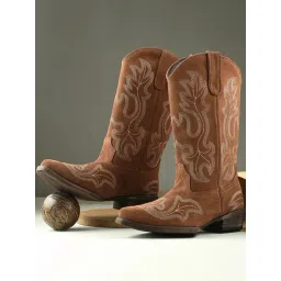 Carlo Romano Women's Tan Casual Booties