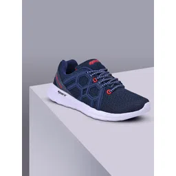 Sparx Men Navy Blue Mesh Running Shoes