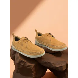 Woodland Men Leather Sneakers