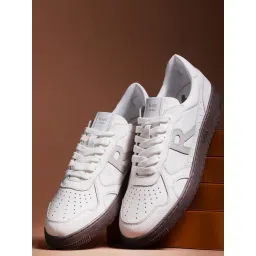 Rare Rabbit Men's White Sneakers