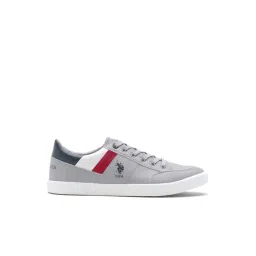 U.S. Polo Assn. Men's Grey Casual Sneakers
