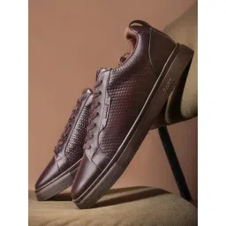 Rare Rabbit Men's Brown Sneakers