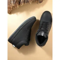 Spykar Men's Braxton Black Casual Sneakers