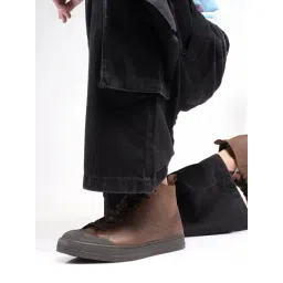 Rare Rabbit Men's Brown Sneakers