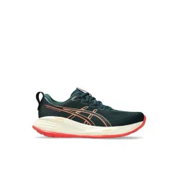 Asics Men's GEL-CUMULUS 27 Saxon Green & Coral Reef Running Shoes