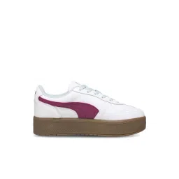Puma Women's Palermo Elevata Warm White Casual Sneakers