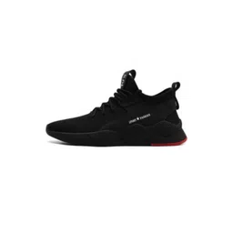 HOTSTYLE Men Black Canvas Sports Shoes
