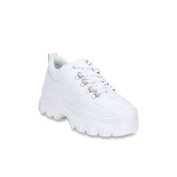 Truffle Collection White Casual Sneakers