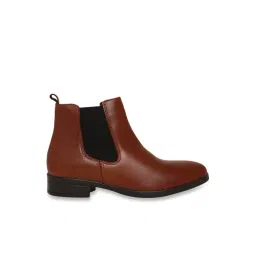 Aldo Women's Cognac Chelsea Boots