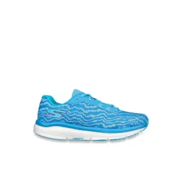 Skechers Women's GO RUN RIDE 10 Light Blue Running Shoes