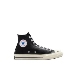 Converse Unisex Chuck 70 Leather Seasonal Color High Top Black Sneakers