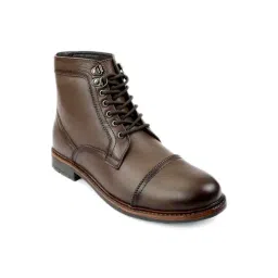 Shences Dark Brown Derby Boots