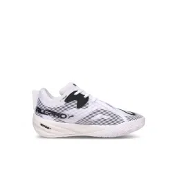 Puma Unisex Nitro White & Black Basketball Shoes