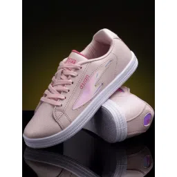 Asian Women's Peach Sneakers