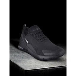 Campus Men Black Running Shoes