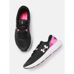 UNDER ARMOUR Women Woven Design Charged Rogue 3 Running Shoes